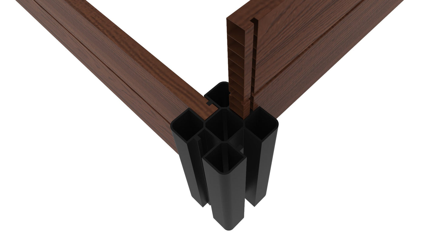 Keter Vista Garden Bed - Brown - mazeproducts