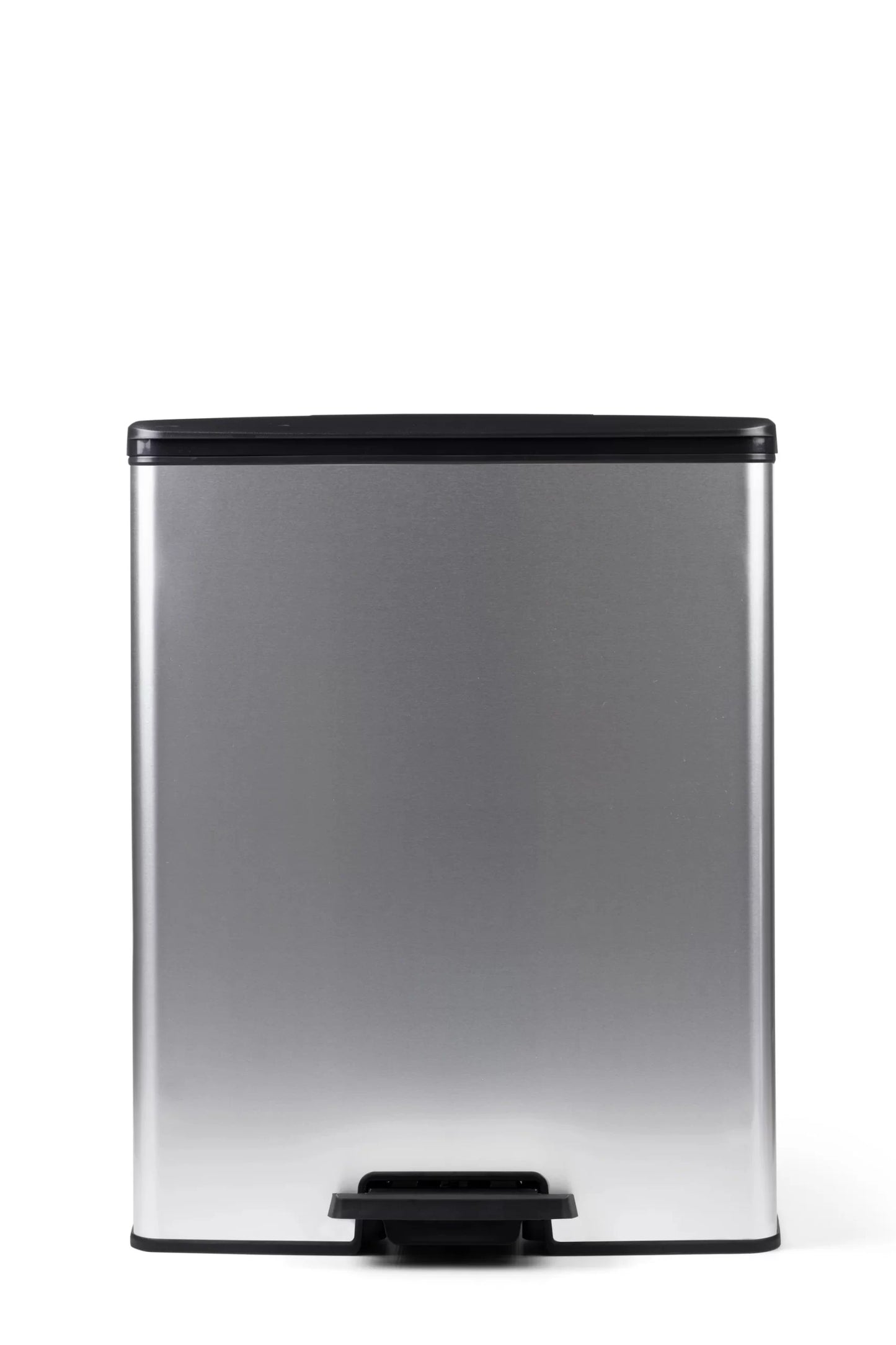 Curver Deco Duo Bin – 2 X 26L – Steel Look - mazeproducts