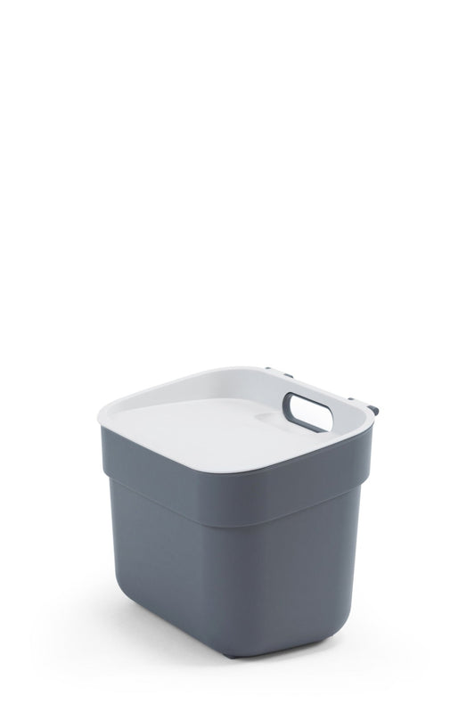 5L Ready to Collect Waste Separation Bin - Dark Grey - mazeproducts