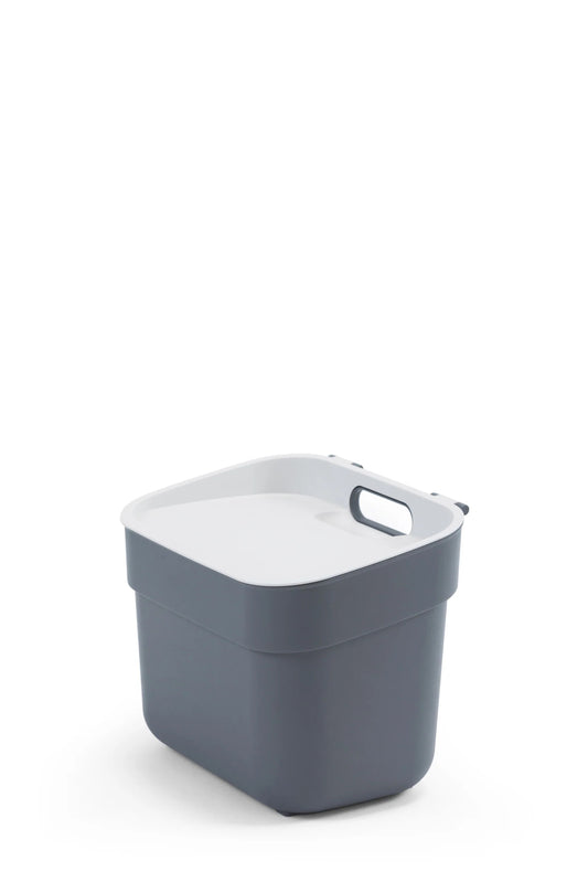 5L Ready to Collect Waste Separation Bin - Dark Grey - mazeproducts