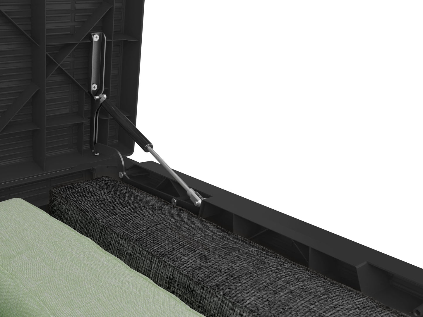 Keter Java 870L Outdoor Storage Box - Anthracite - mazeproducts