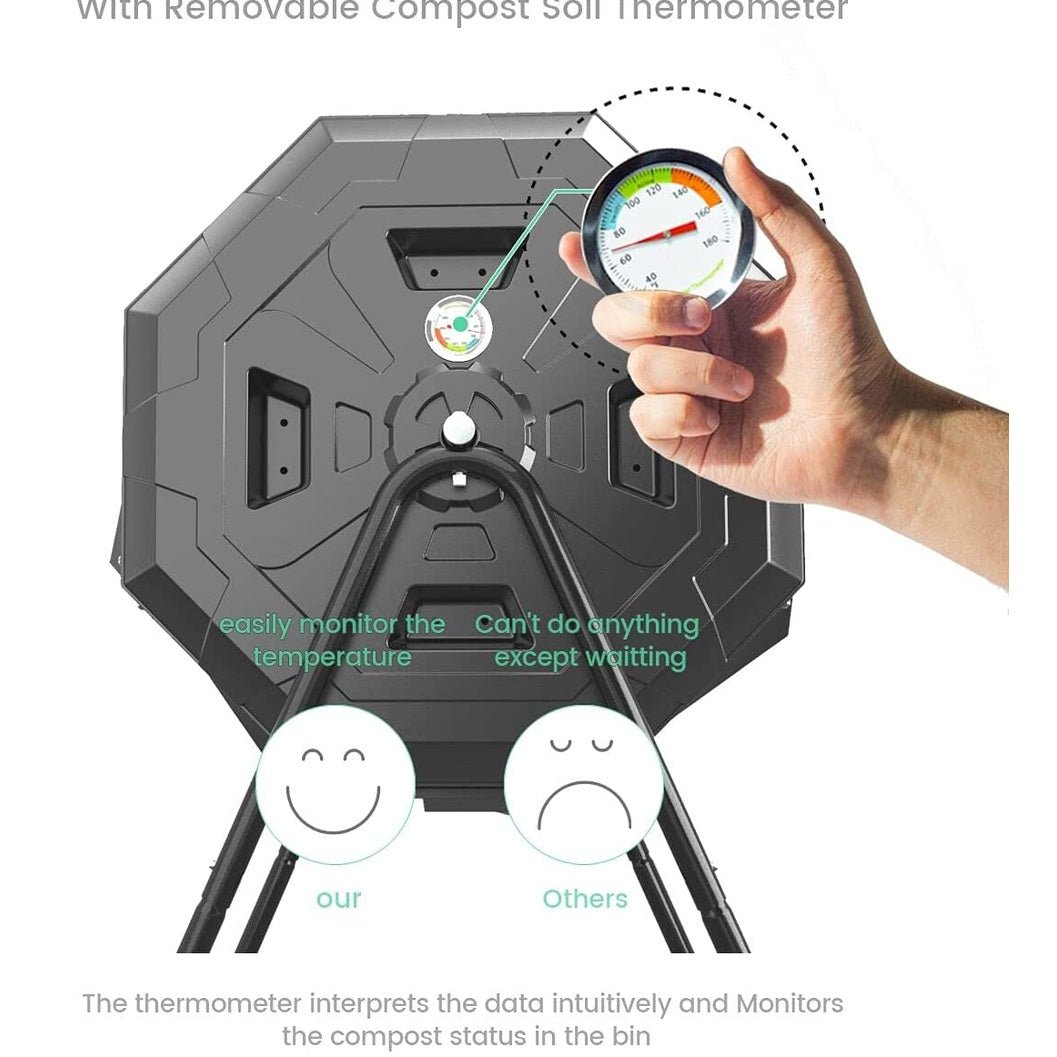 160L ROTO Twin Composter (Mega Bundle) - mazeproducts