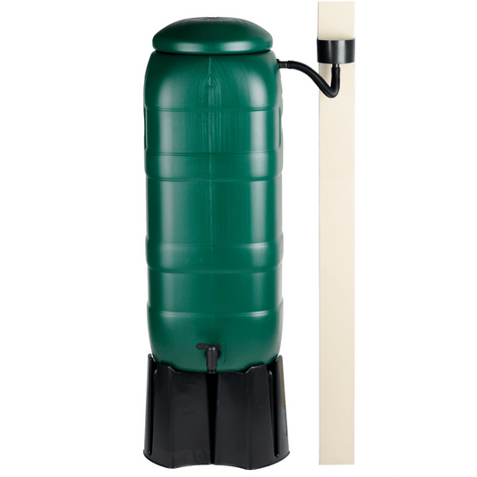 100L MINItank with Stand, Downpipe Diverter & Linking Kit - mazeproducts