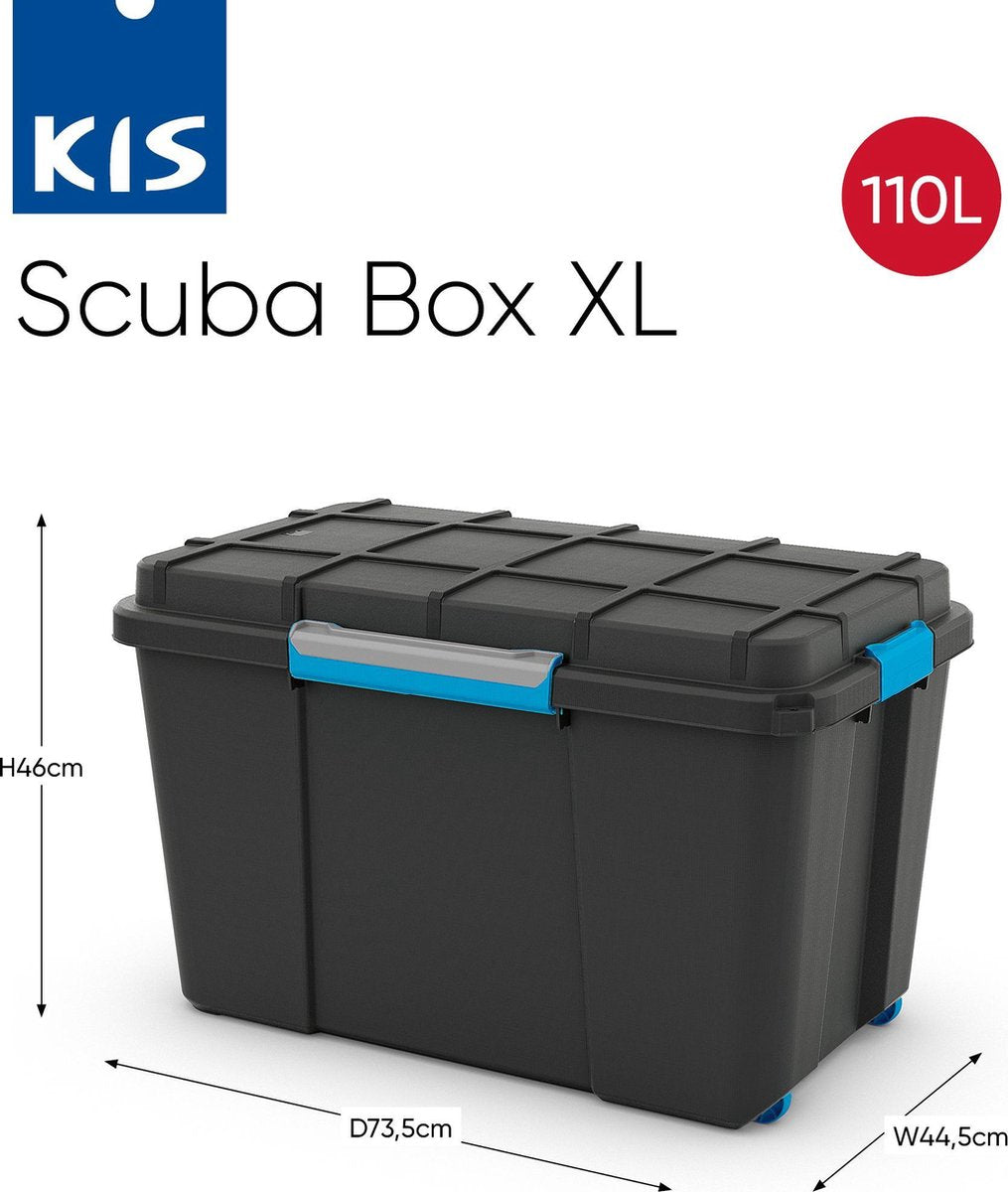 KIS Scuba Box - Black (XLarge) - mazeproducts