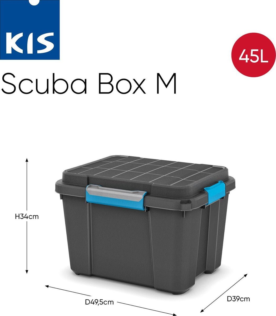 KIS Scuba Box - Black (Medium) - mazeproducts