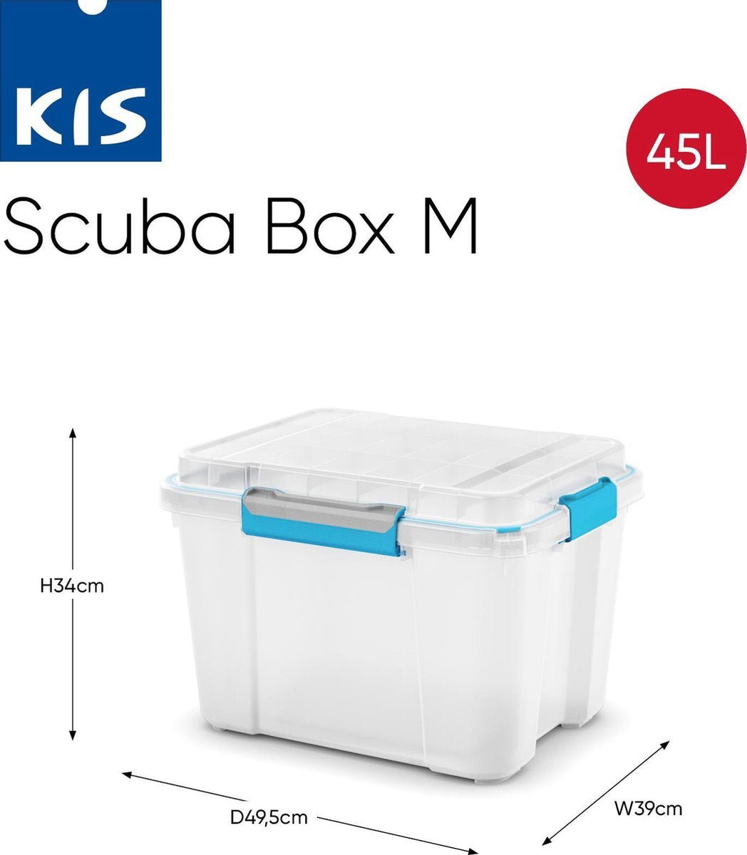 KIS Scuba Box - White (Medium) - mazeproducts