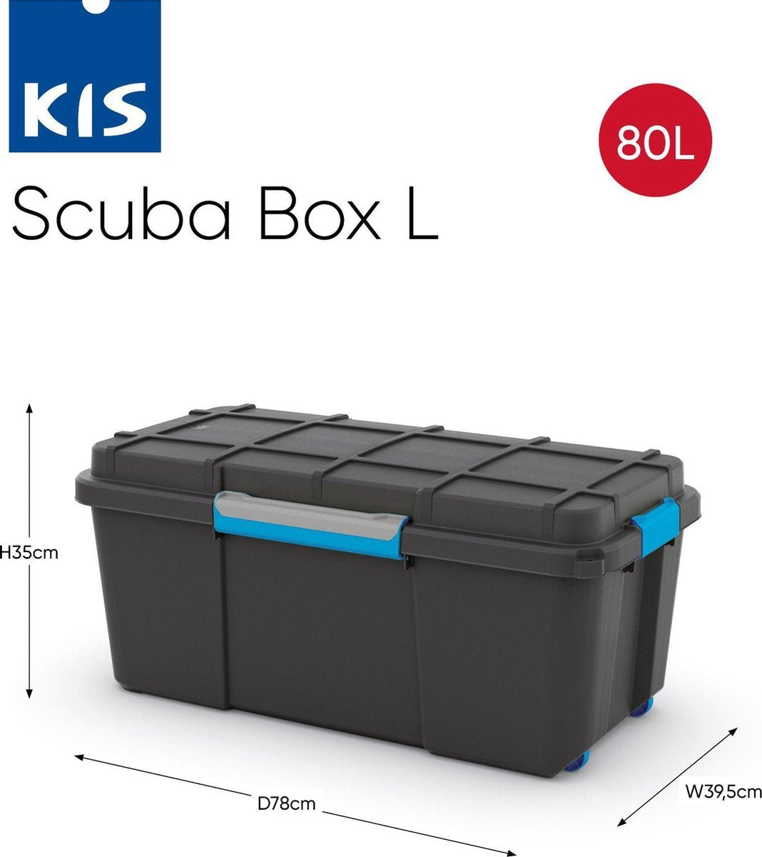 KIS Scuba Box - Black (Large) - mazeproducts