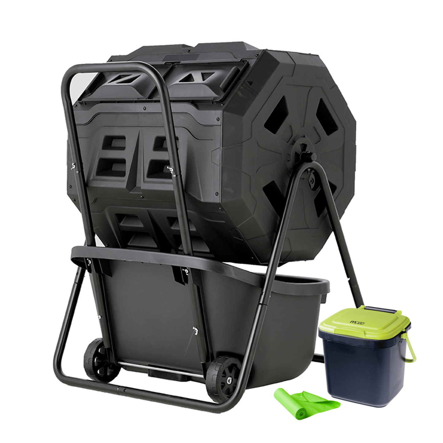 160L ROTO Twin Composter (Mega Bundle) - mazeproducts