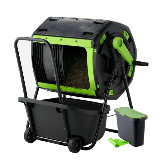 180L MAZE Geared Twin Tumbler (Mega Bundle, 9L caddy) - mazeproducts