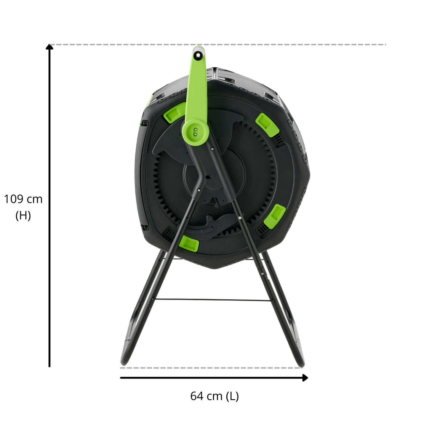 180L MAZE Geared Twin Tumbler (Mega Bundle, 7L Caddy) - mazeproducts