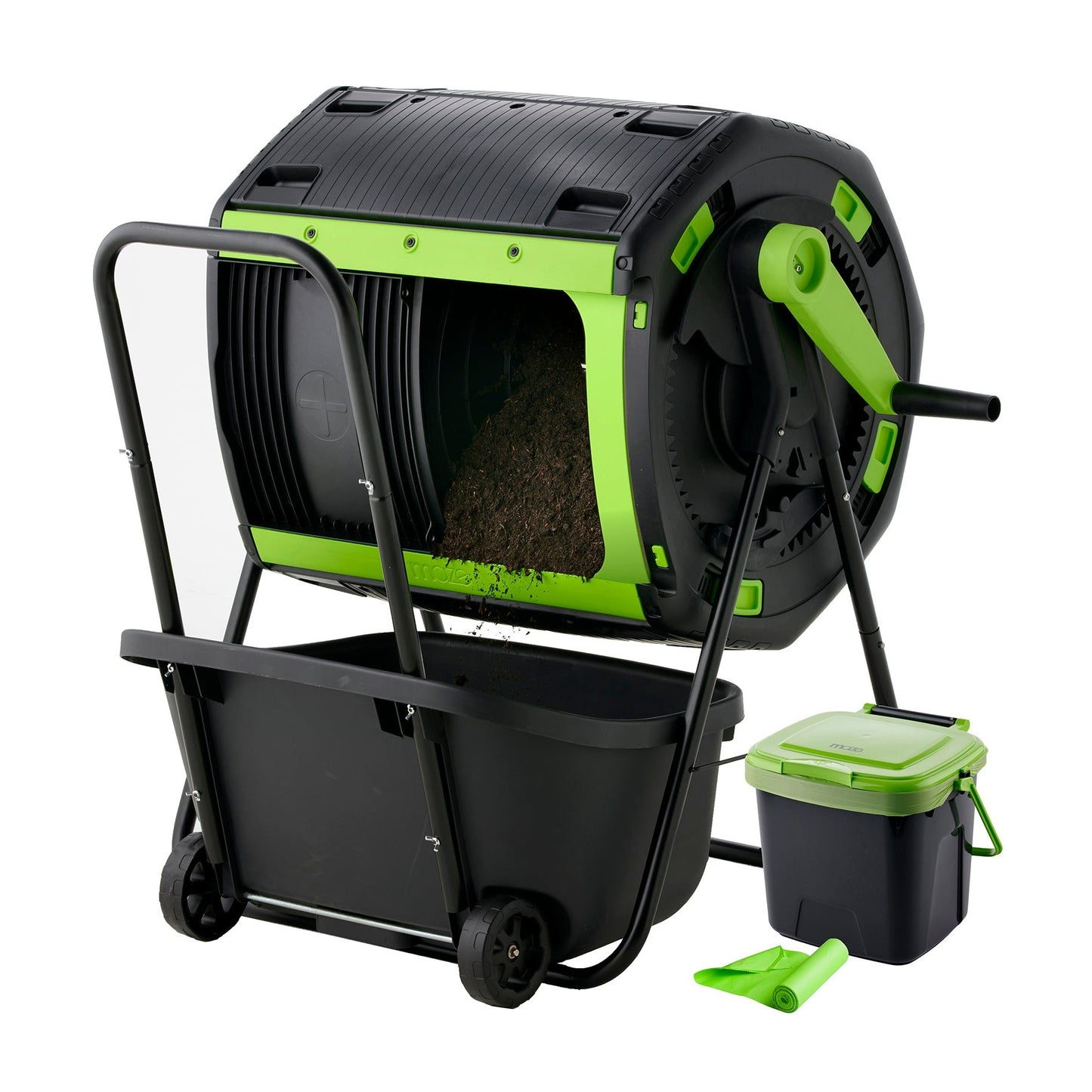 180L MAZE Geared Twin Tumbler (Mega Bundle, 7L Caddy) - mazeproducts