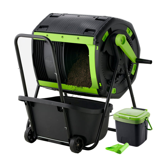 180L MAZE Geared Twin Tumbler (Mega Bundle, 7L Caddy) - mazeproducts