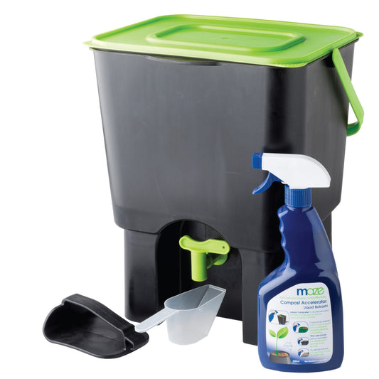 Maze 18L Bokashi Bin - Indoor Kitchen Composter Kit - mazeproducts