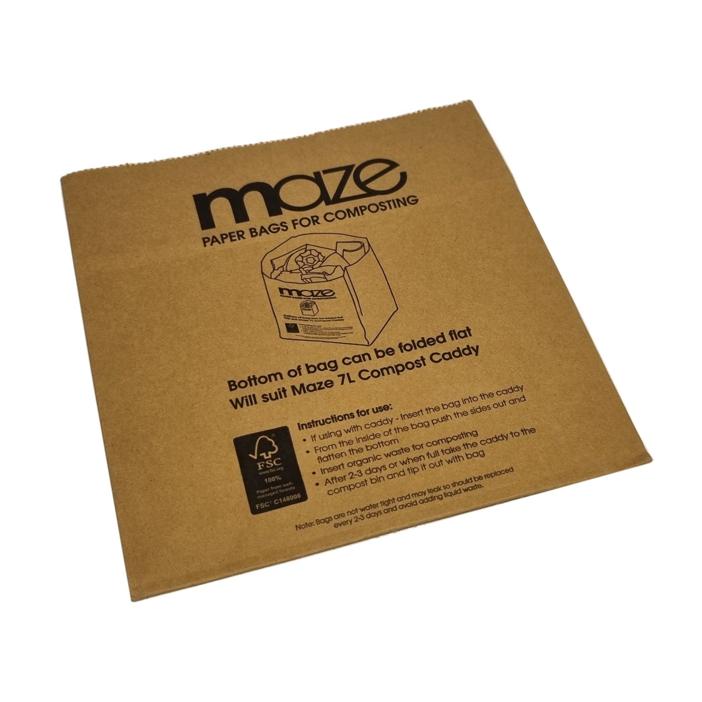 Maze Compostable Paper Bags - mazeproducts