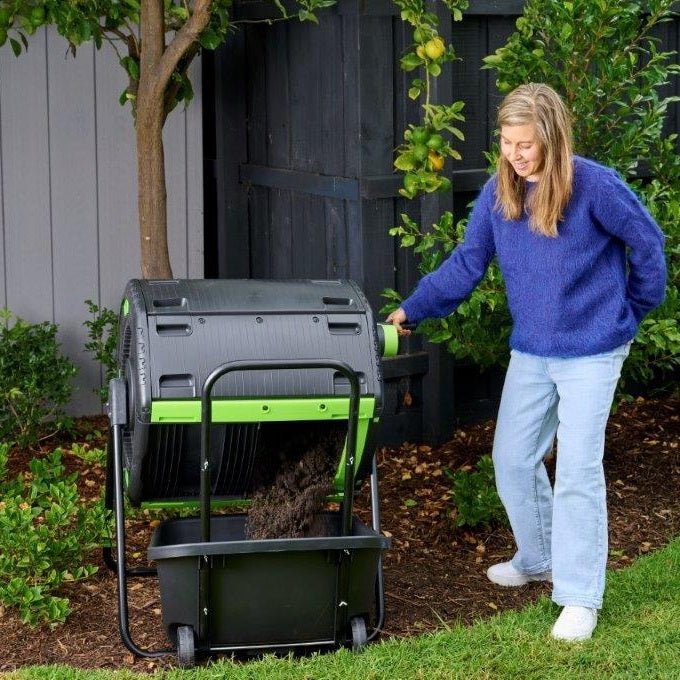 180L MAZE Geared Twin Tumbler (Mega Bundle, 7L Caddy) - mazeproducts