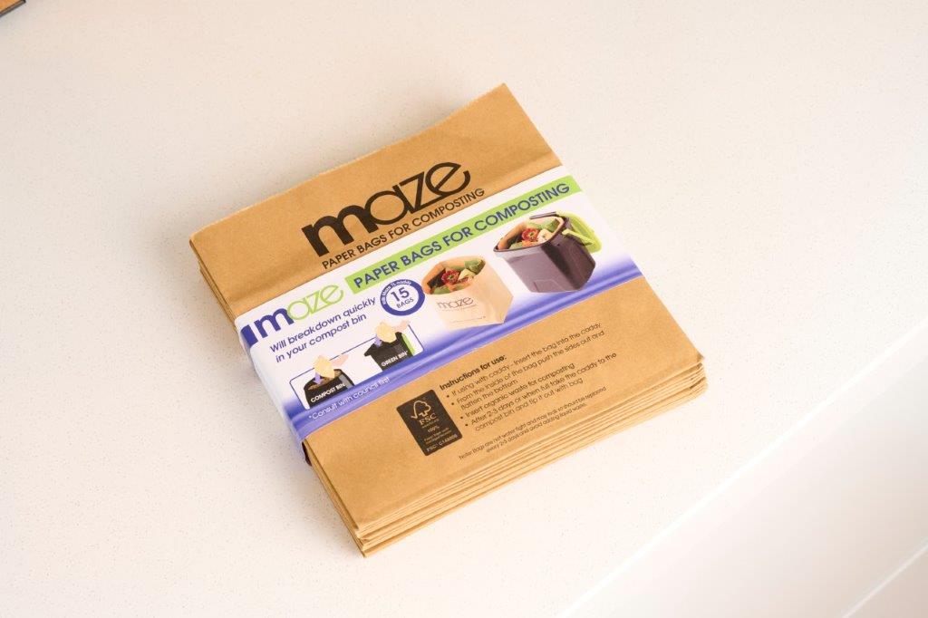 Maze Compostable Paper Bags - mazeproducts