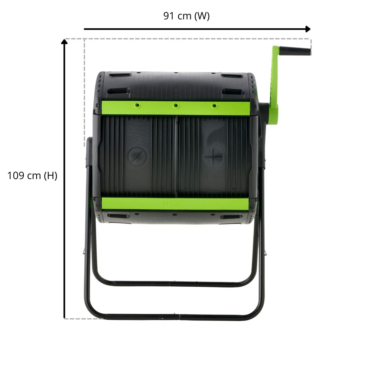 180L MAZE Geared Twin Tumbler (Mega Bundle, 7L Caddy) - mazeproducts