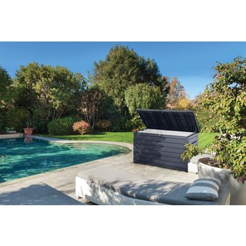Keter Ontario 870L Storage Box - Anthracite - mazeproducts
