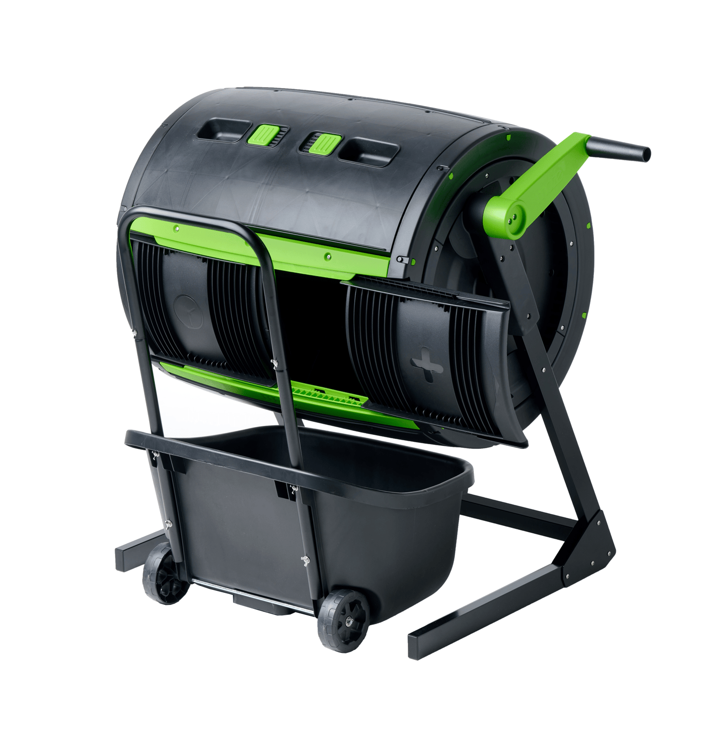 Maze Tumbler with Composting Cart – 65 Gal. (245lt) - mazeproducts