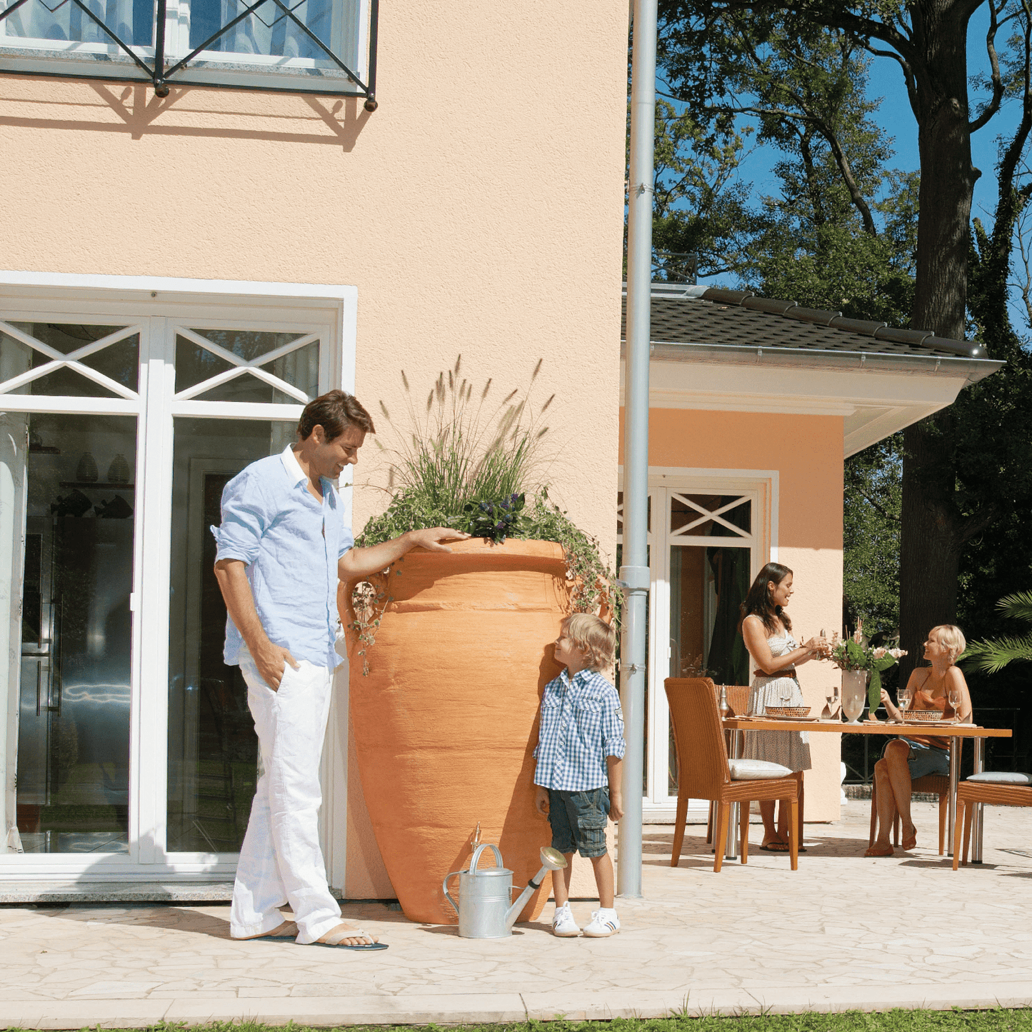 PRE ORDER OCT. - Mini Wall Tank Amphora 260L (Terracotta) - mazeproducts