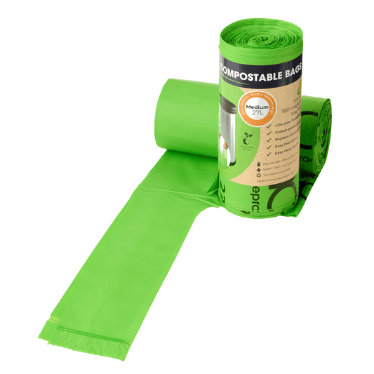 27lt Organic Compostable Rubbish Bags - mazeproducts