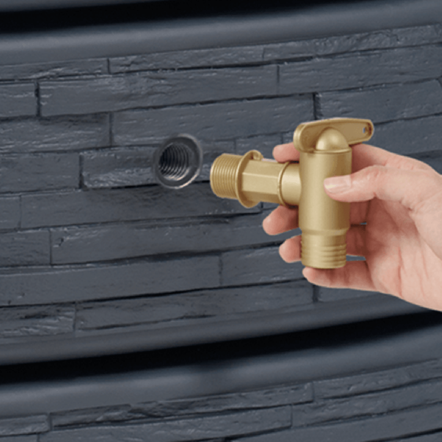 PRE ORDER: OCT. - 300L Slim Stone Tank - Graphite Grey - mazeproducts