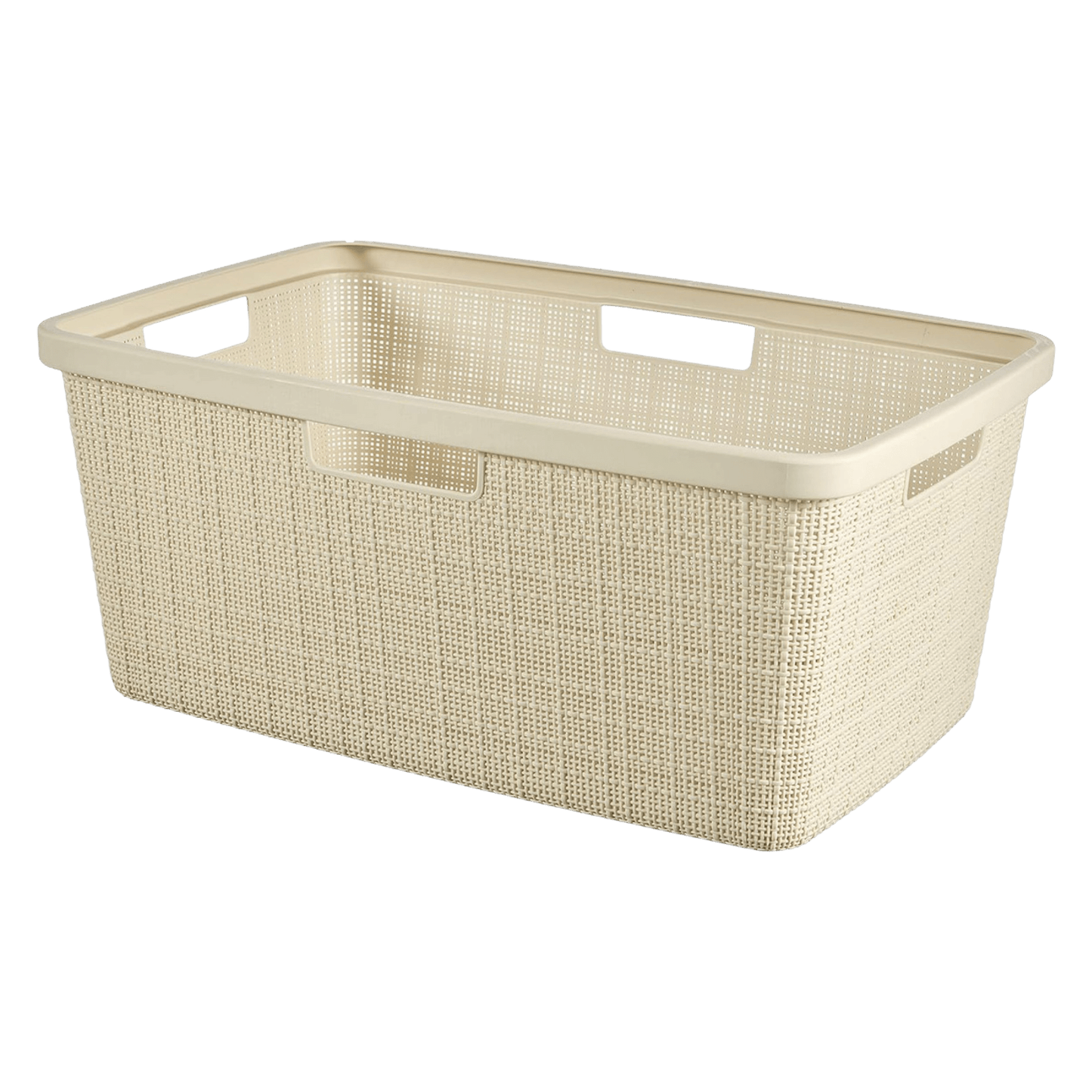Curver Jute Laundry Basket - mazeproducts