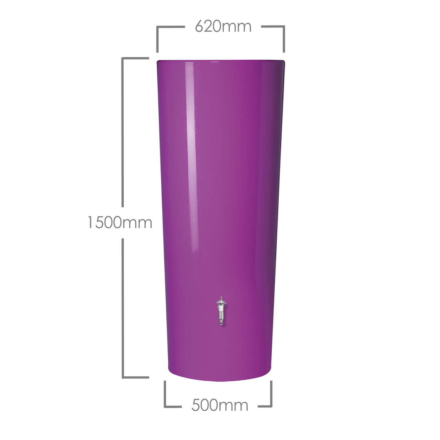 350L COLOR 2in1 MINItank - Cassis - mazeproducts