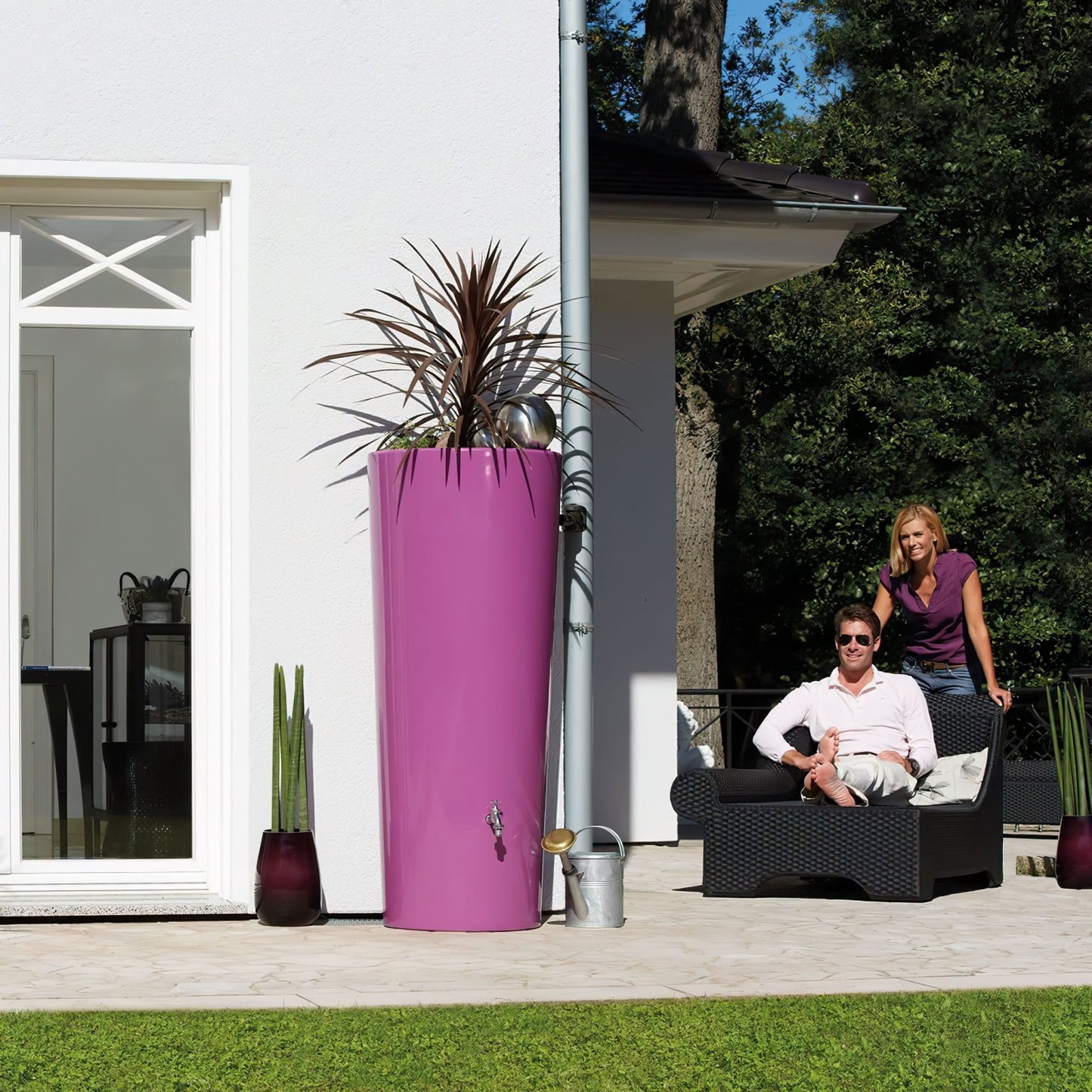 350L COLOR 2in1 MINItank - Cassis - mazeproducts