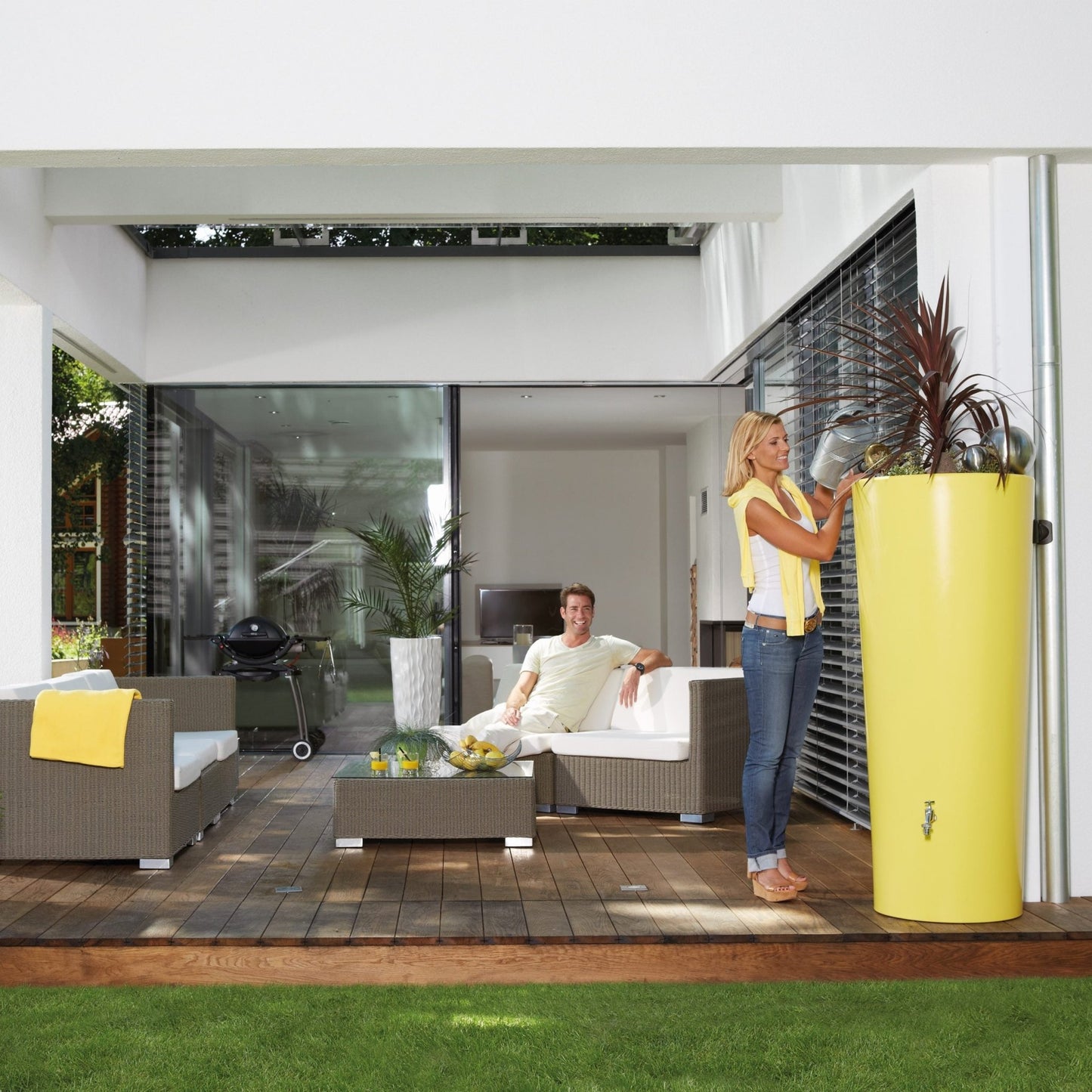 350L COLOR 2in1 MINItank - Lemon - mazeproducts