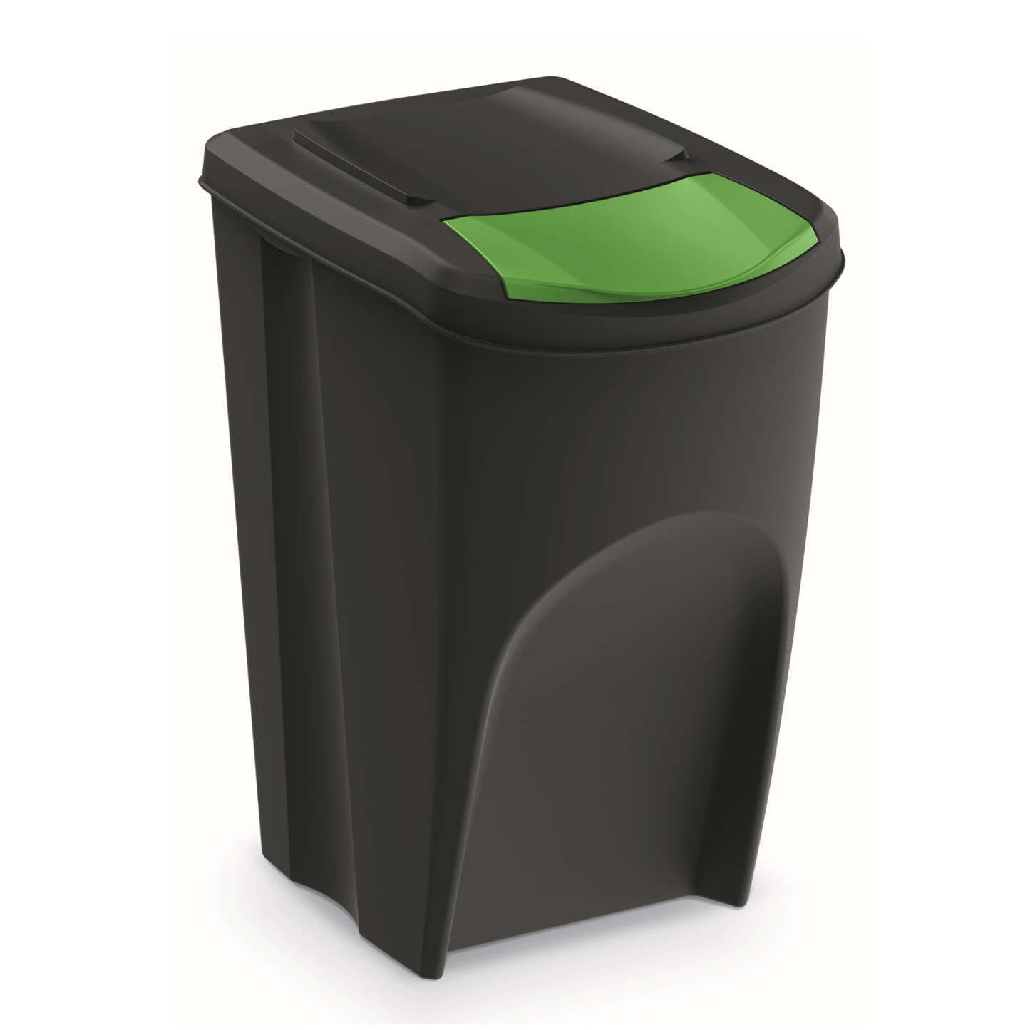 35L SORTIBOX K Waste Separation Bins - Set of 3 - Black - mazeproducts