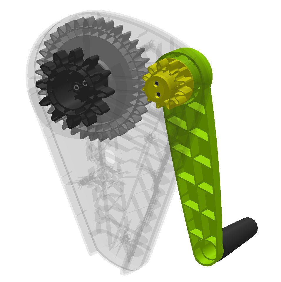 EASY - TURN Gear for 65 Gal. Tumbler - mazeproducts