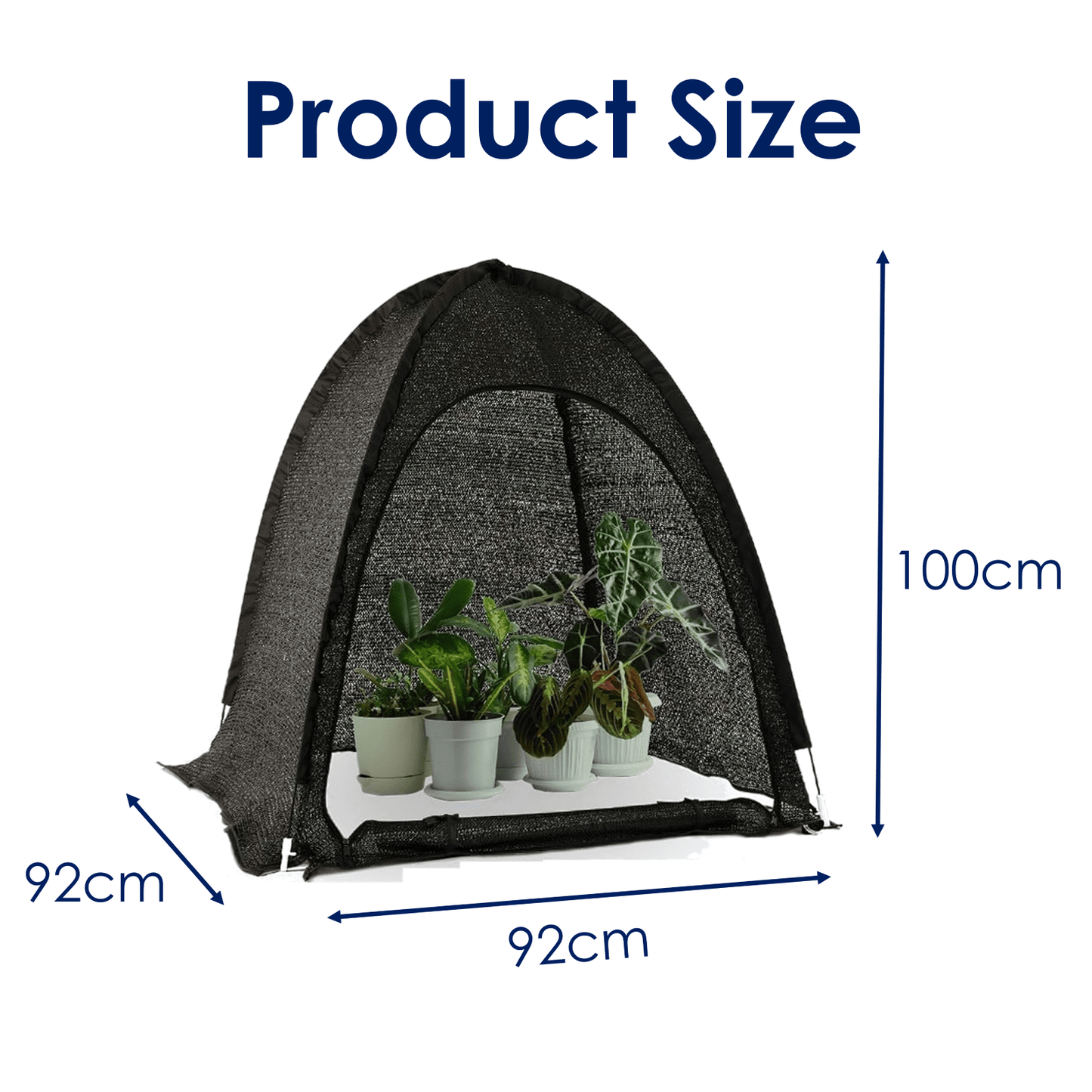 3pk Pop up SHADE Cover - 0.92m2 x 1m High - mazeproducts