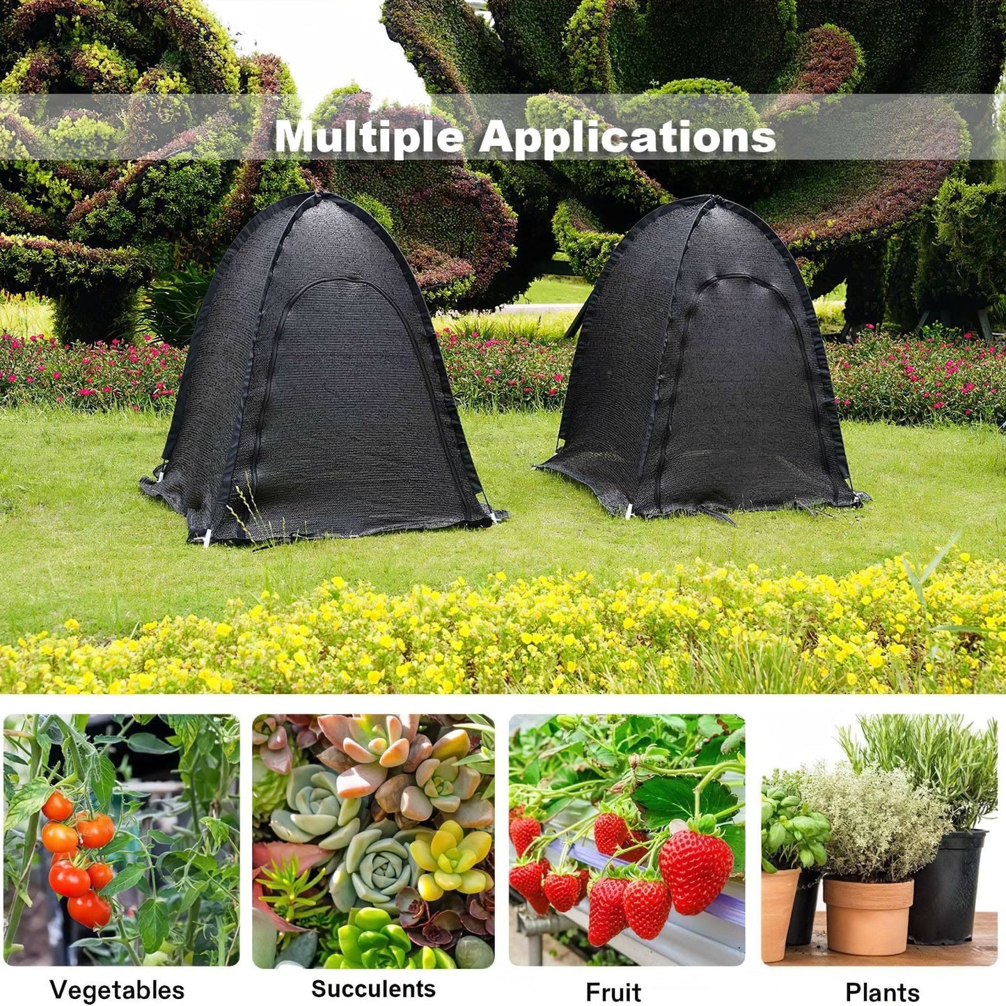 3pk Pop up SHADE Cover - 0.92m2 x 1m High - mazeproducts
