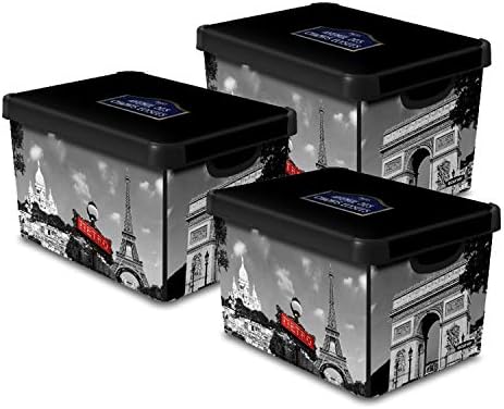 Curver Deco Storage Box Paris (Small) - mazeproducts