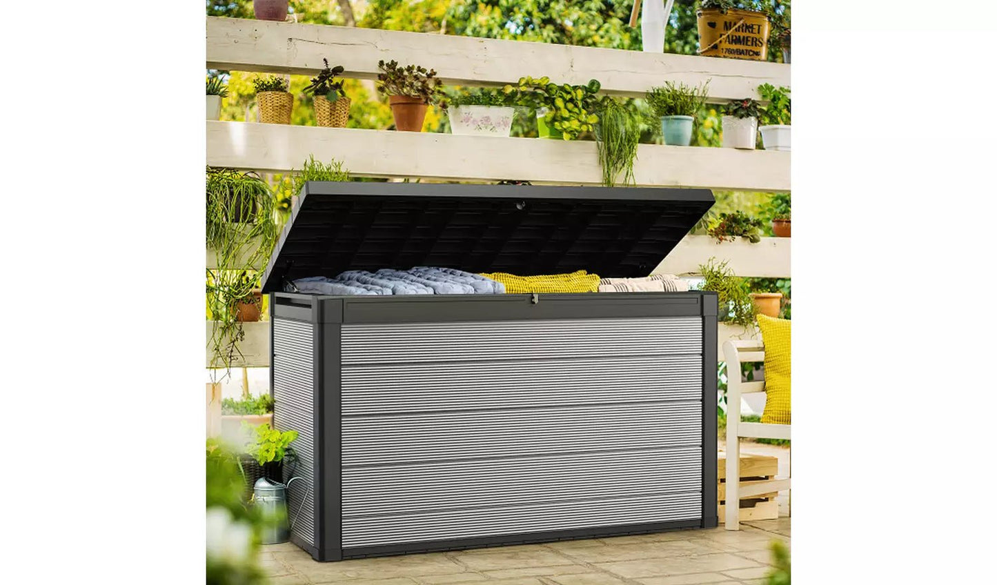 Keter Premier 757L Storage Box - Grey - mazeproducts
