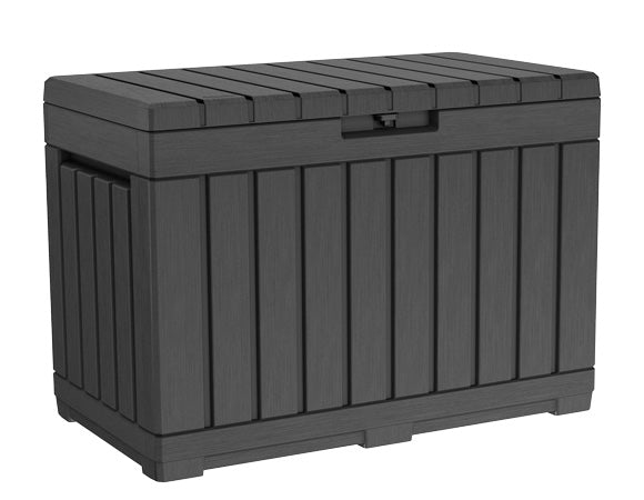Keter Kentwood 190L Storage Box - Graphite - mazeproducts
