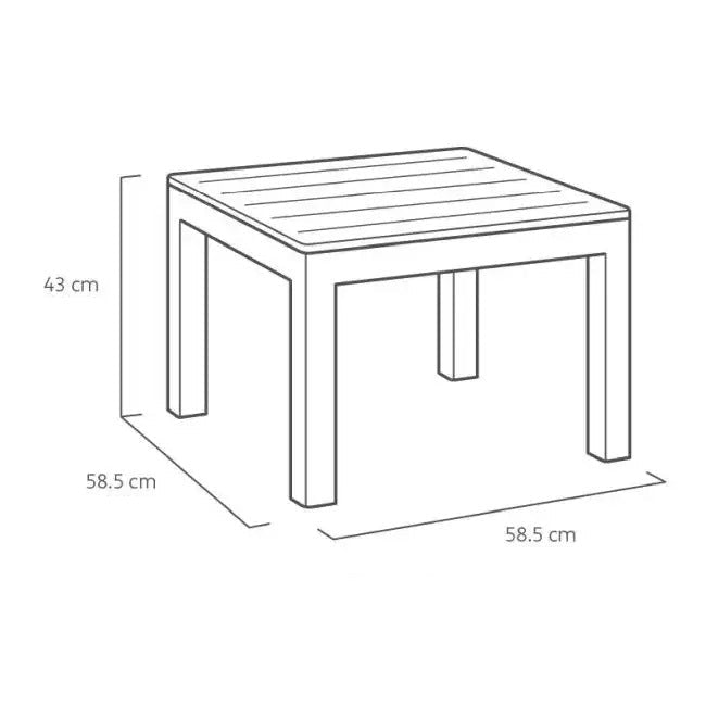 Keter Claire 4 Seater Set - mazeproducts