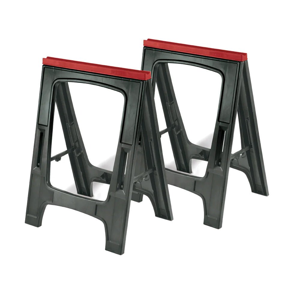 Keter Folding Sawhorse Twin Pack - mazeproducts