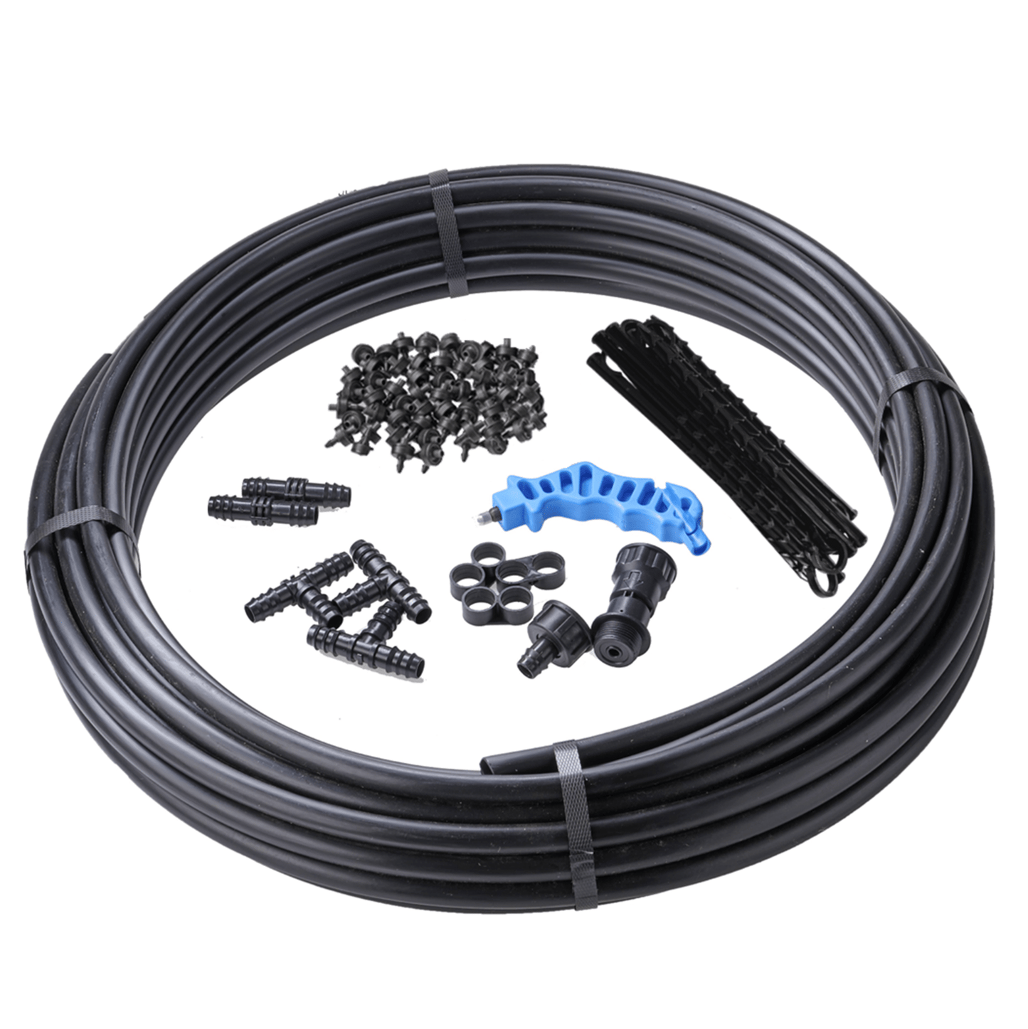 50 x 4L p/h Non - PC Drippers with 25m Polytube Kit - mazeproducts