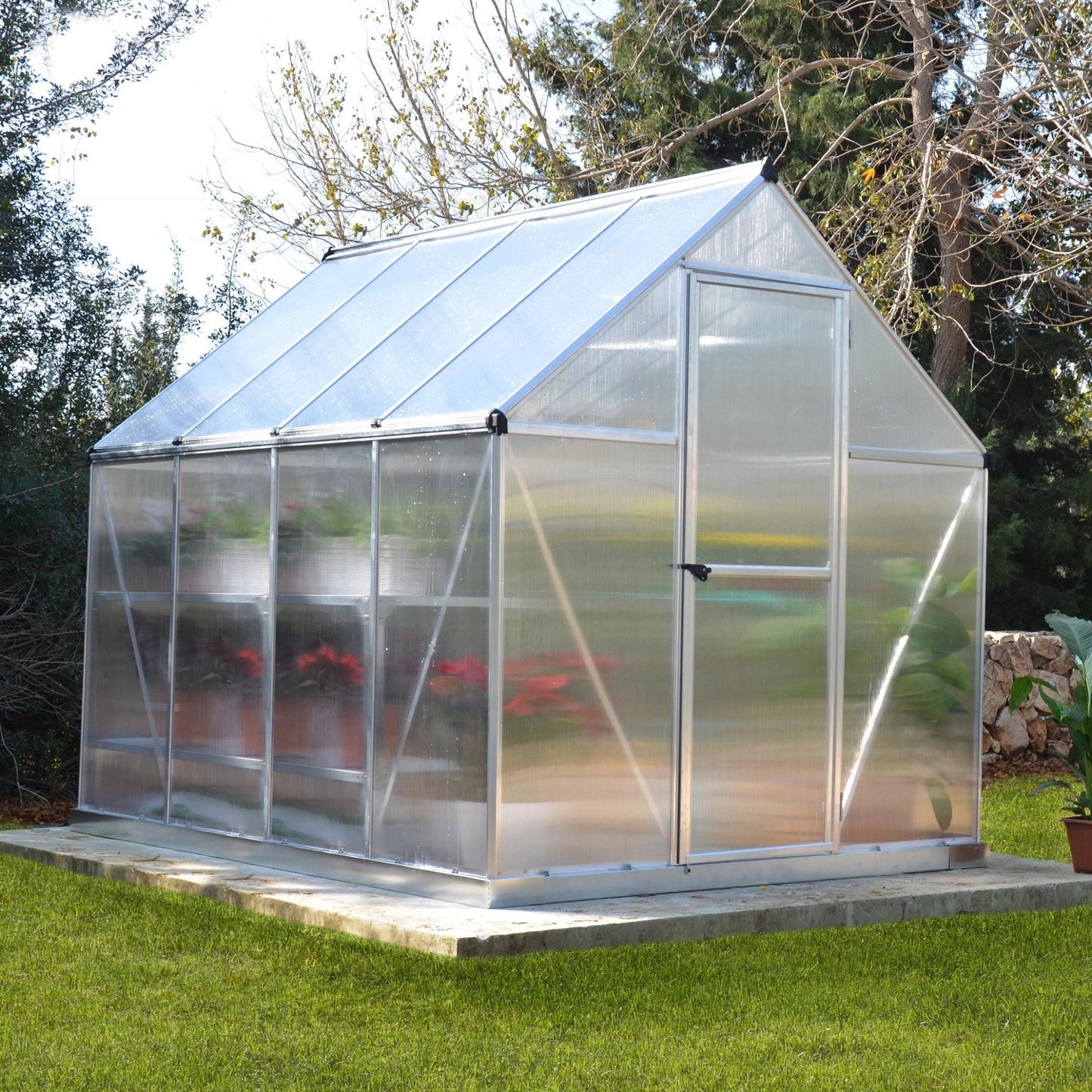 6' x 8' Mythos Greenhouse (1.9m x 2.5m) - mazeproducts