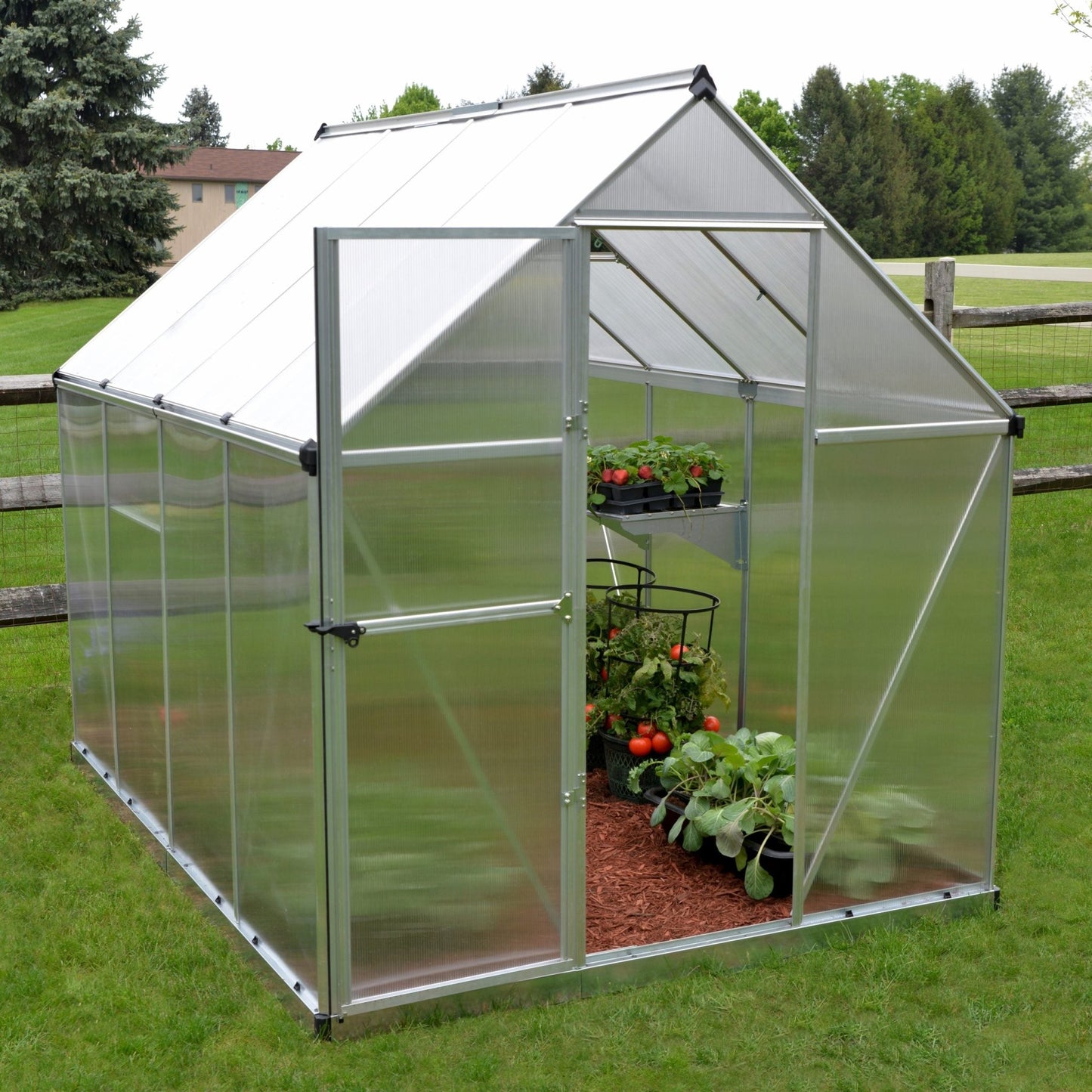6' x 8' Mythos Greenhouse (1.9m x 2.5m) - mazeproducts
