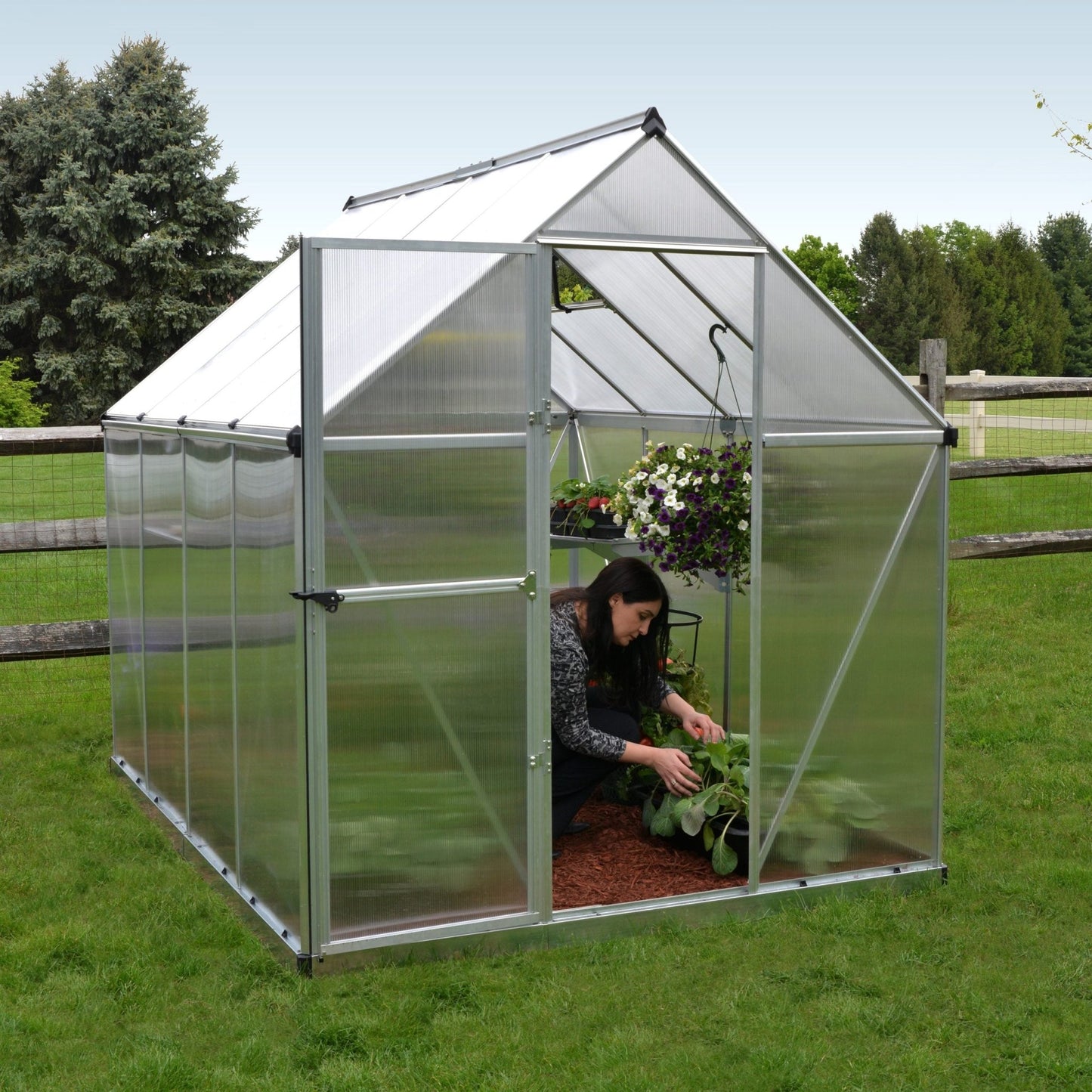 6' x 8' Mythos Greenhouse (1.9m x 2.5m) - mazeproducts