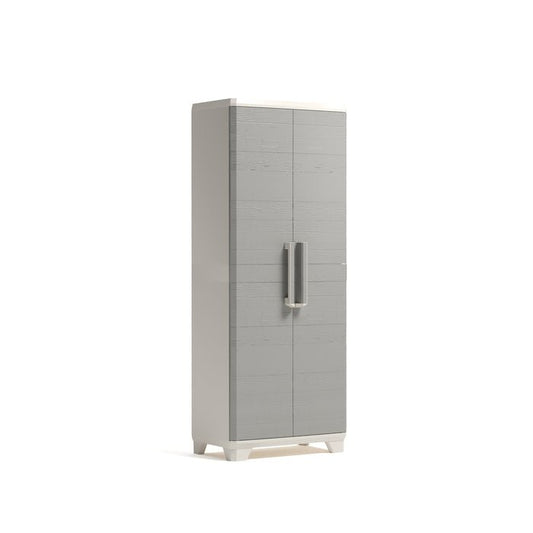 Linear Wood Tall Cabinet - mazeproducts