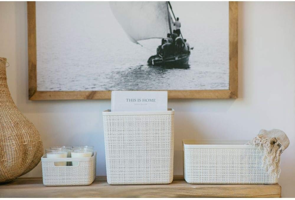 Curver Jute Basket (Large) - mazeproducts