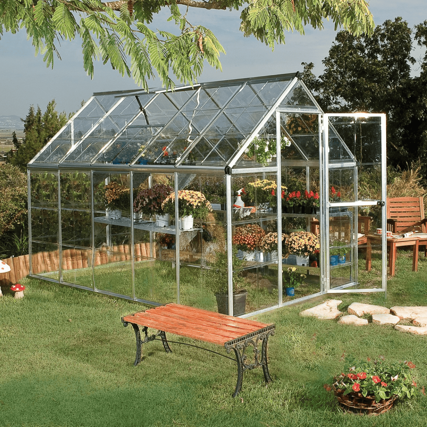 6' x 10' Harmony Greenhouse (1.9m x 3.1m) - mazeproducts