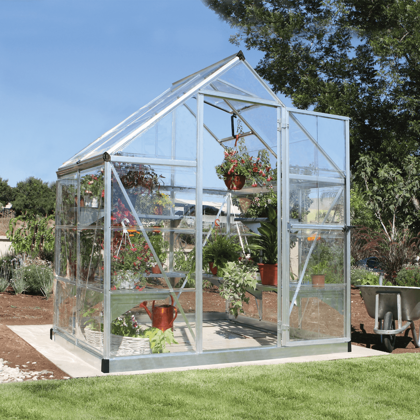 6' x 4' Harmony Greenhouse (1.9m x 1.3m) - mazeproducts