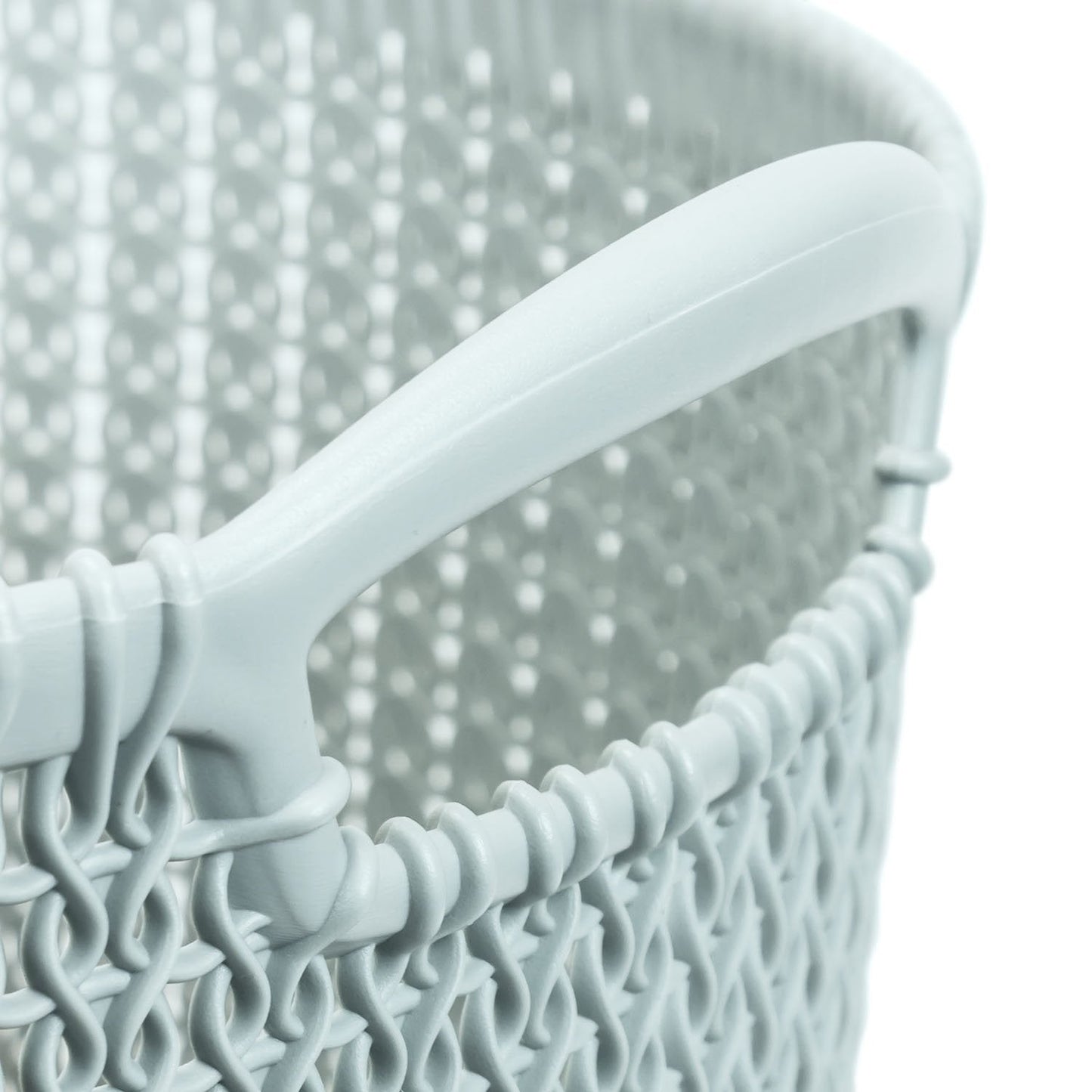 Curver Knit Basket (30L) - Mint Blue - mazeproducts