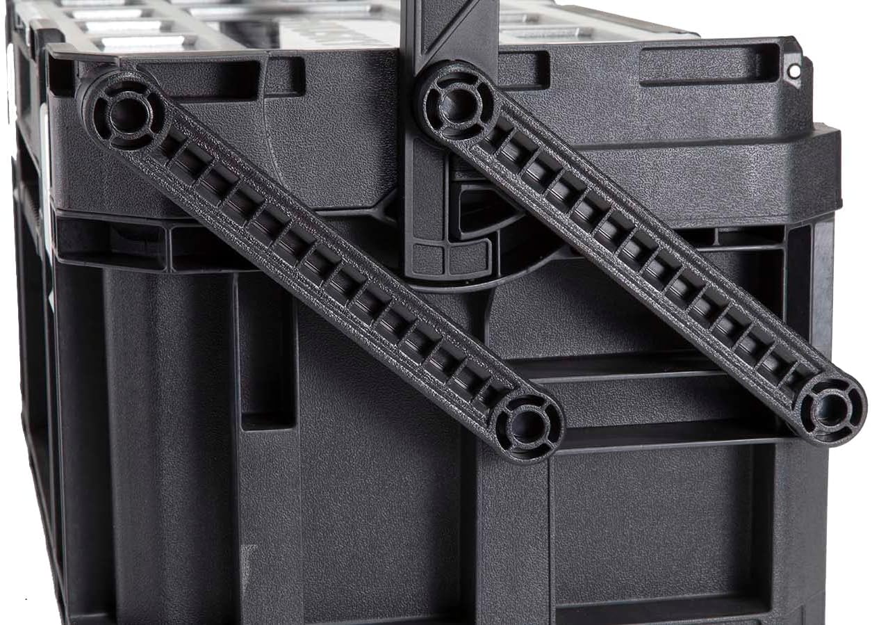 Keter Connect Cantilever Toolbox - Black - mazeproducts