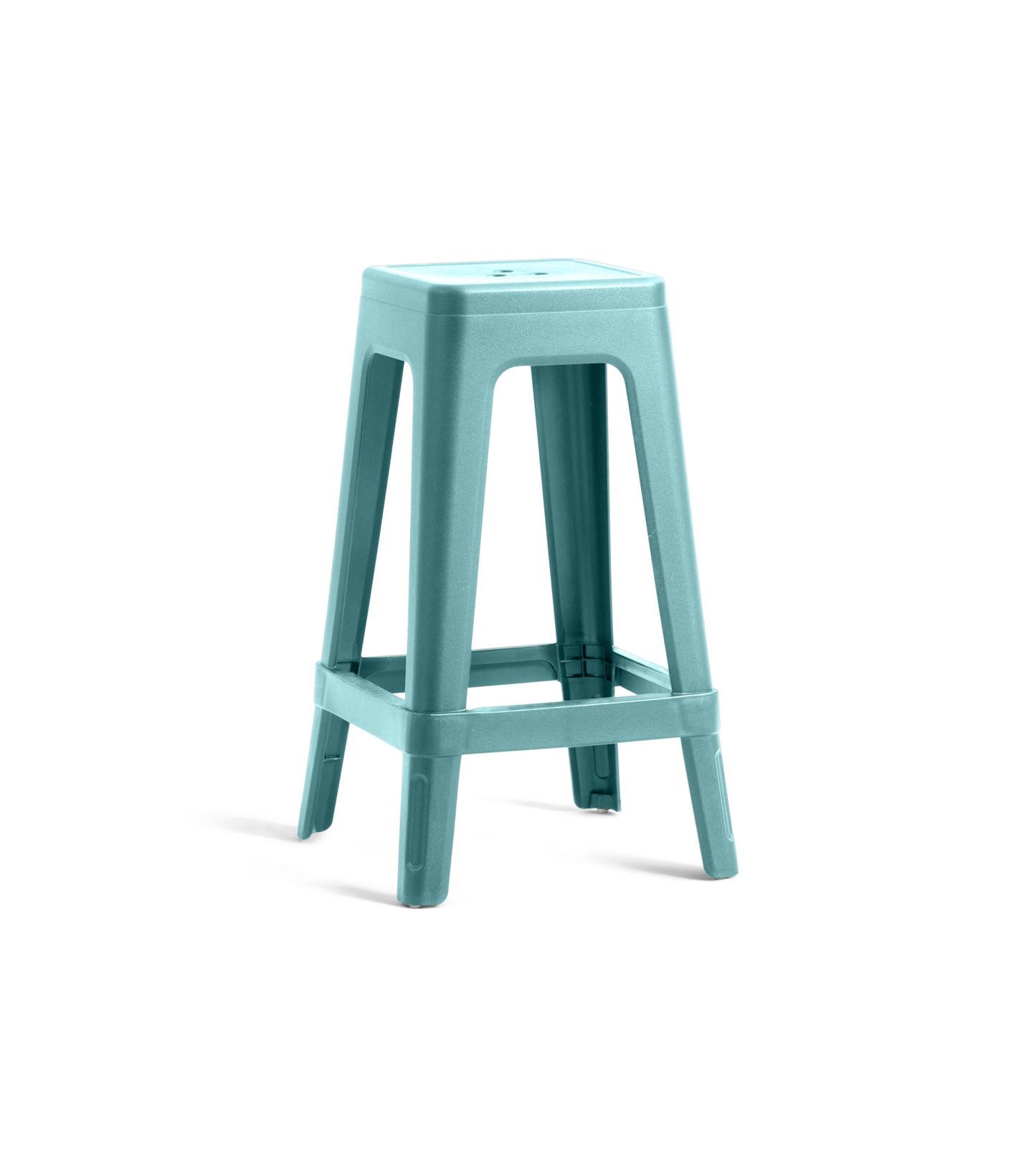 Keter Lucca Indoor/Outdoor Bar Stool - Blue - 4 pack - mazeproducts